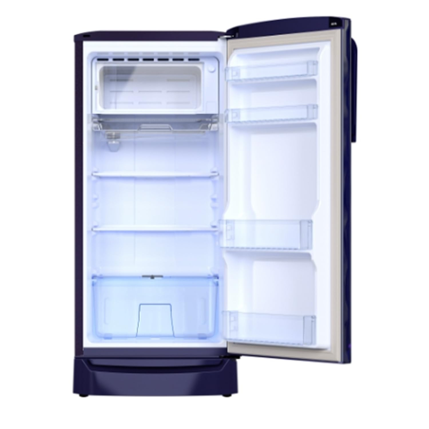 Godrej 180 L 2 Star Direct Cool Turbo Cooling Technology With Upto 24 Days farm Freshness Single Door Refrigerator With Base Drawer RD EMARVEL 207B TDF FS ST Fossil Steel