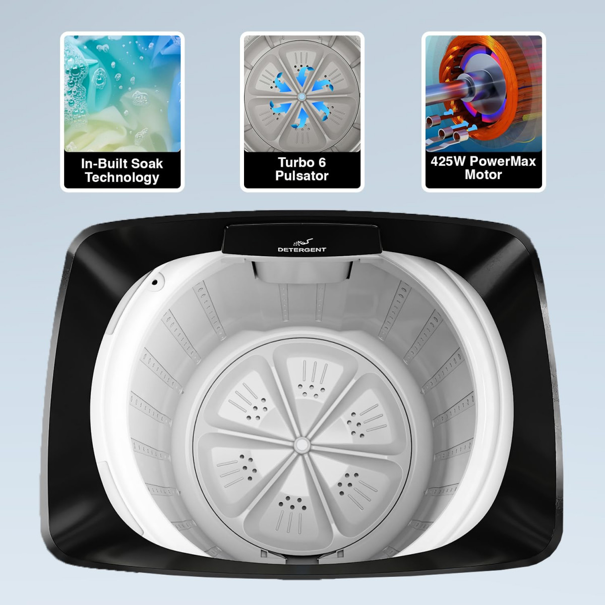 Godrej 7 Kg 5 Star I-Wash Technology Fully Automatic Top Load Washing Machine