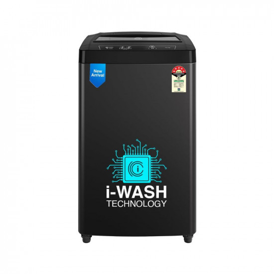 Godrej 7 Kg 5 Star I-Wash Technology Fully Automatic Top Load Washing Machine WTEON 700 50 AP GPGR Graphite Grey With Toughened Glass LidArshi