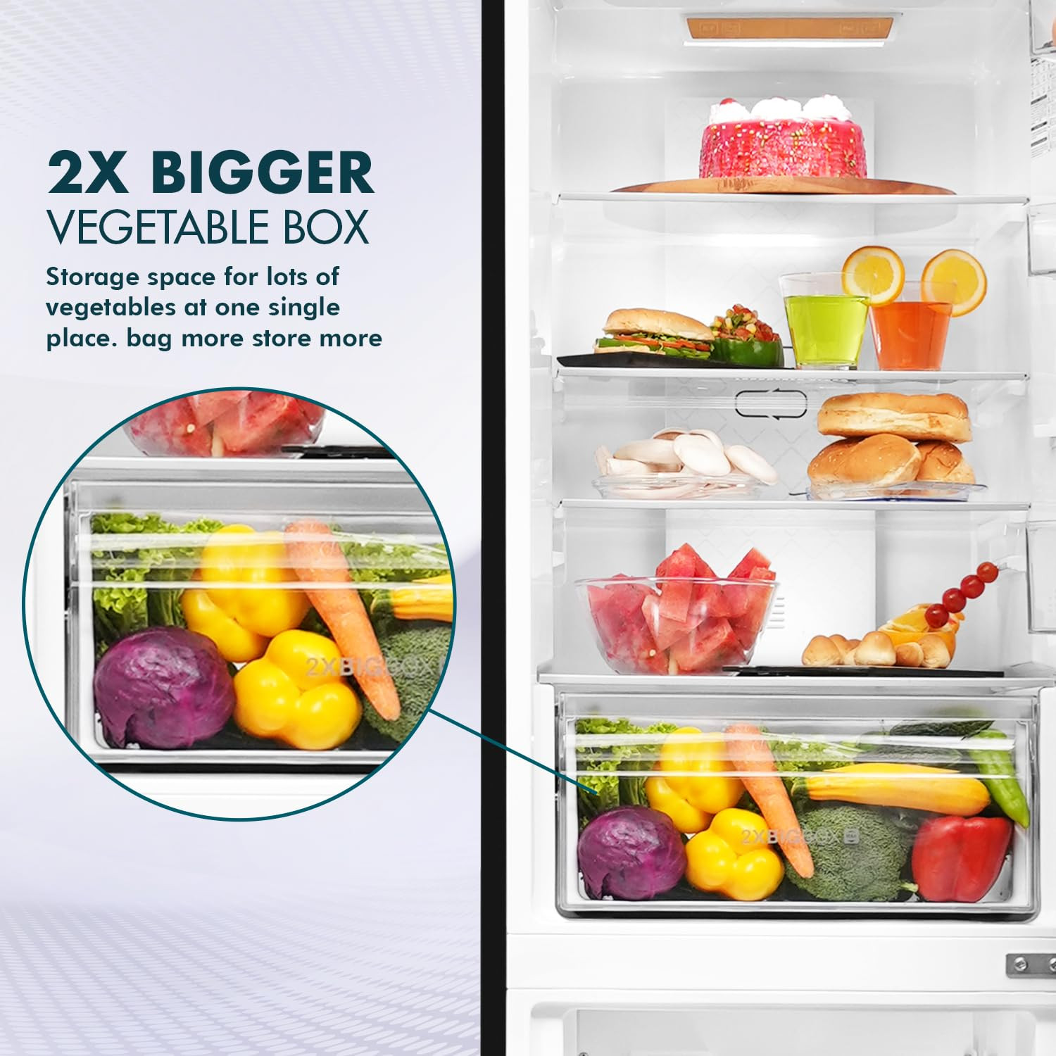 Haier 237 L 3 Star 8 In 1 Convertible Twin Inverter Technology Bottom Mounted Frost Free Double Door Refrigerator HEB-243GB-P GE Black 2024 Model