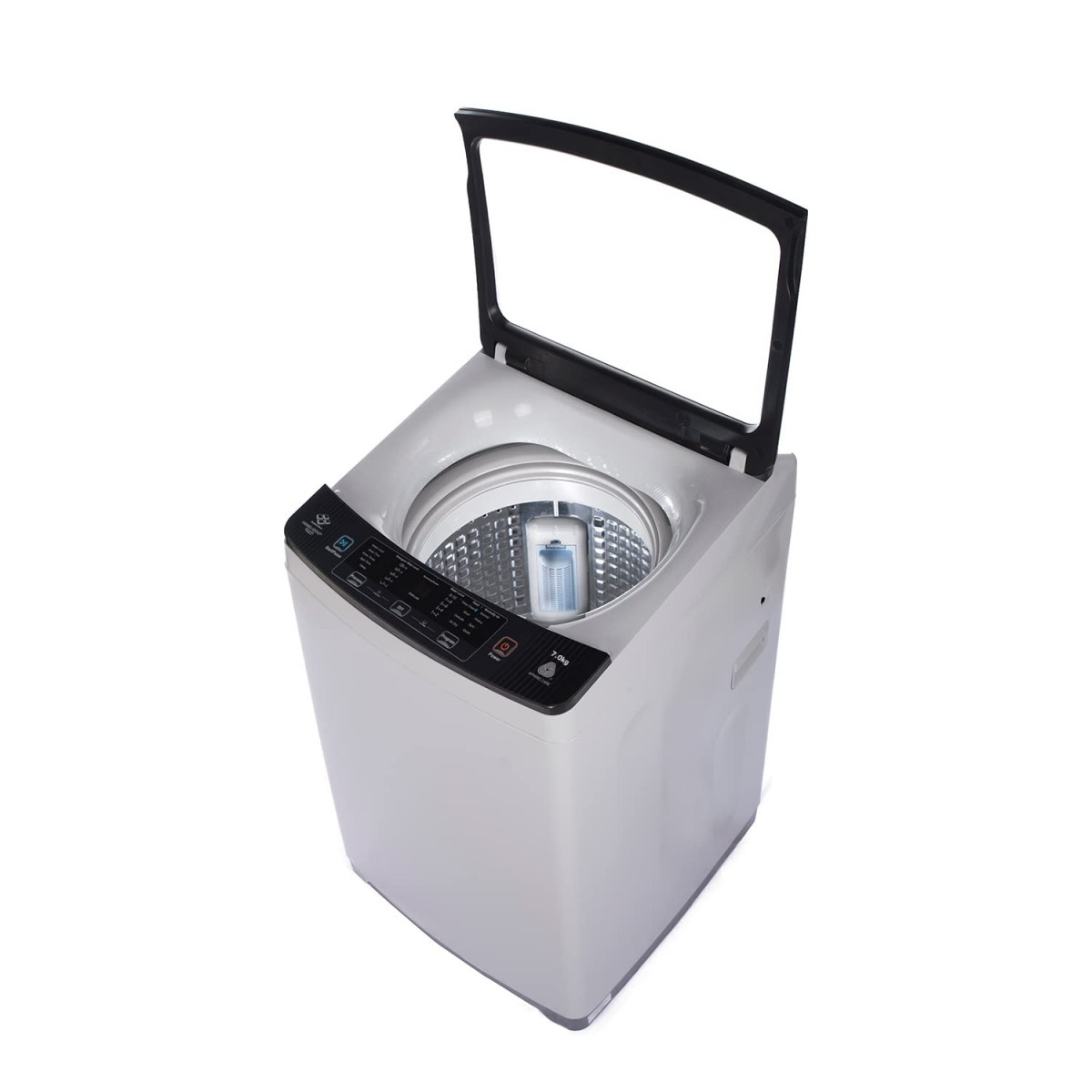 Haier HWM70-826NZP 7 Kg Fully-Automatic Top Loading Washing Machine with Softfall Technology Dual Magic Filter Moonlight Grey Quick Wash