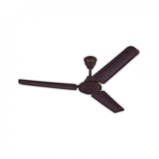 Hindware Smart Appliances Recio Brown 1200MM Star Rated Ceiling Fan for home