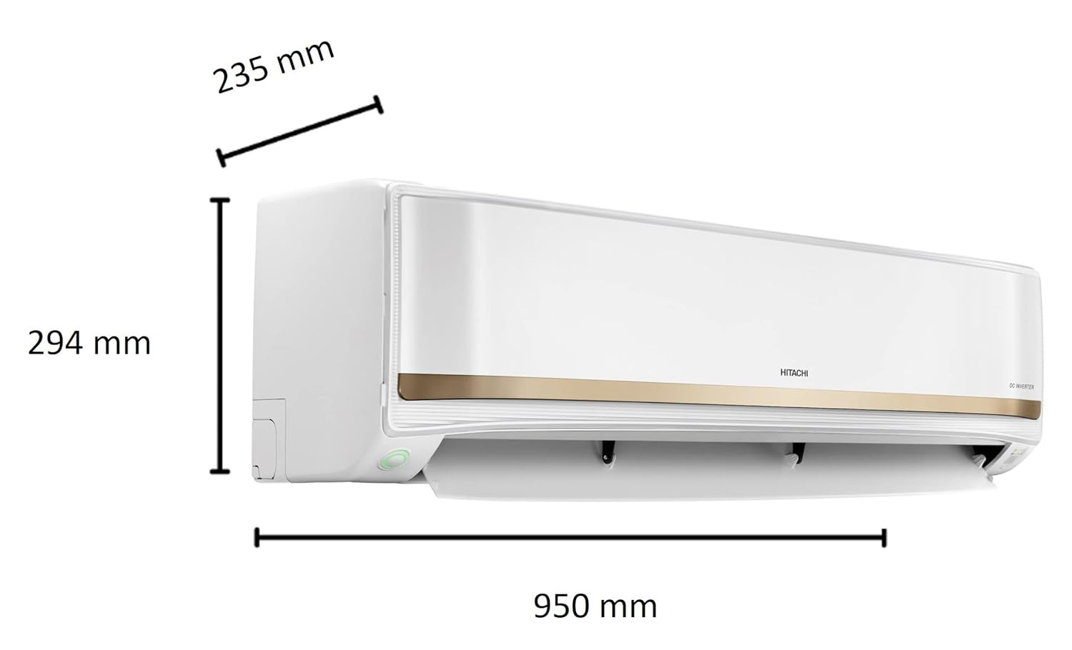 Hitachi 15 Ton 3 Star ice Clean Xpandable Plus Inverter Split AC RASG318PCBISF Dual Gold