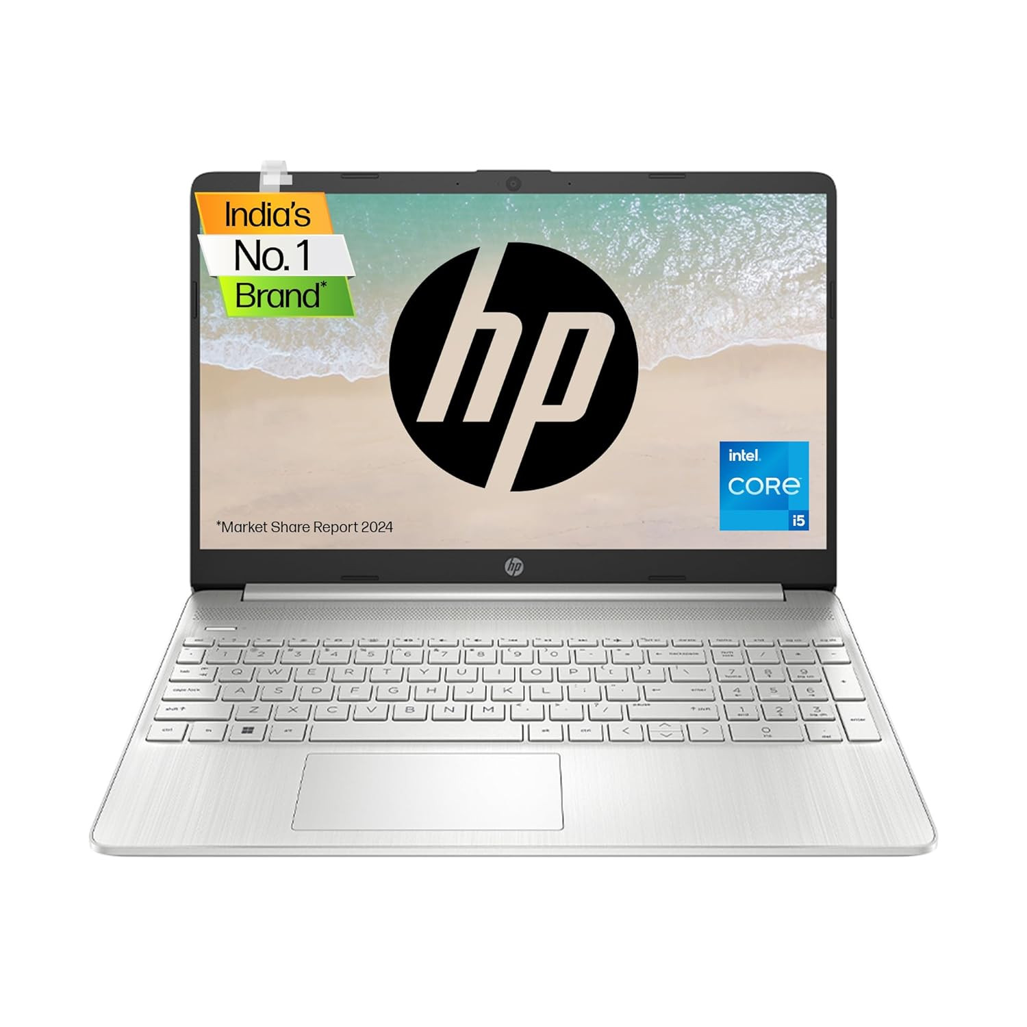 HP 15S 12th Gen i5 Laptop - 16GB RAM 512GB SSD FHD Display MS Office 21