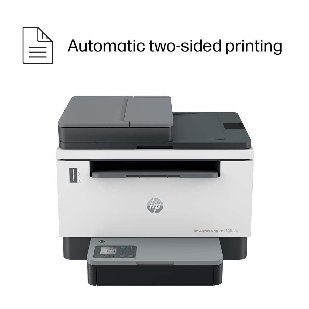 HP Laserjet Tank MFP 2606sdw Wireless Print Copy Scan 40-Sheet ADF