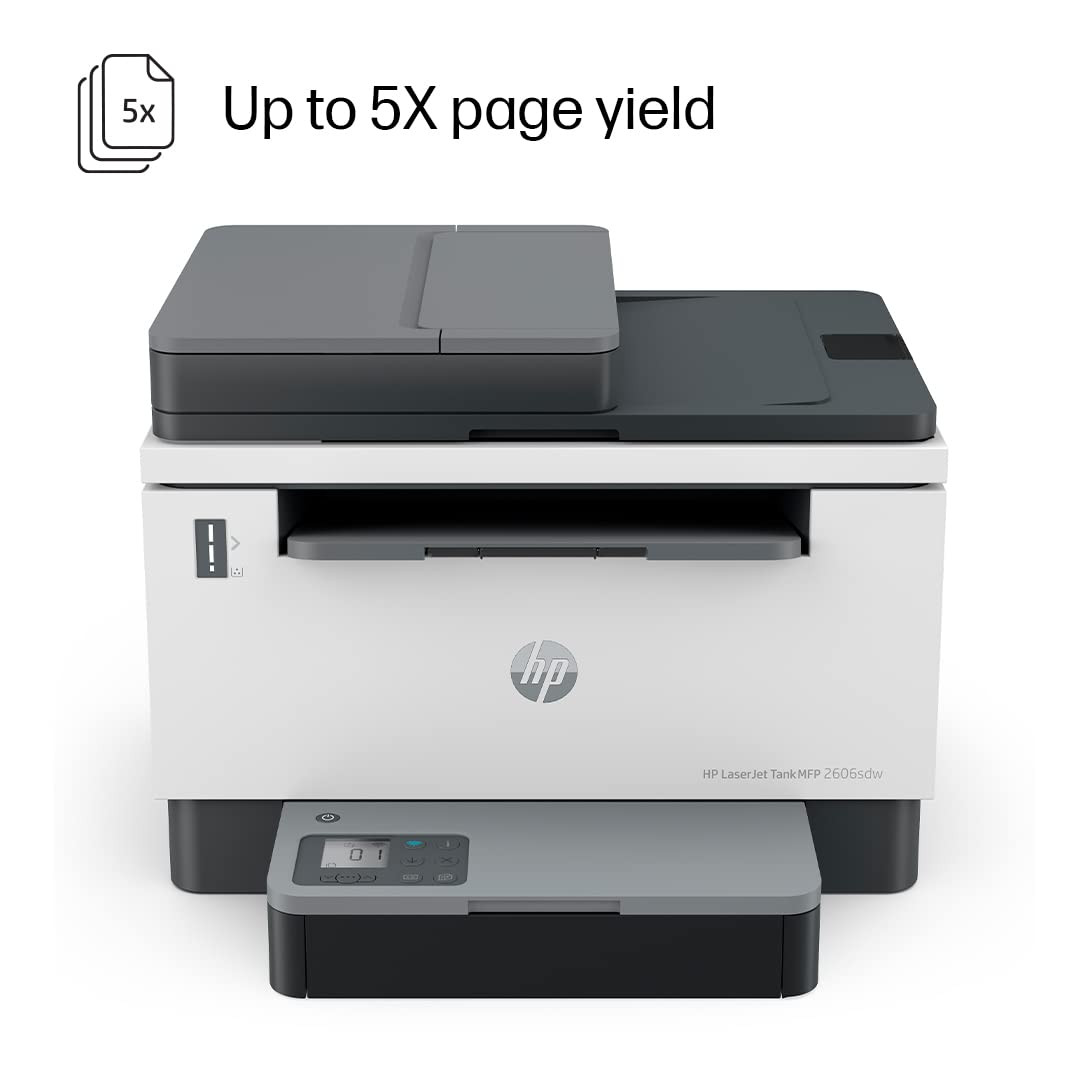 HP Laserjet Tank MFP 2606sdw Wireless Print Copy Scan 40-Sheet ADF