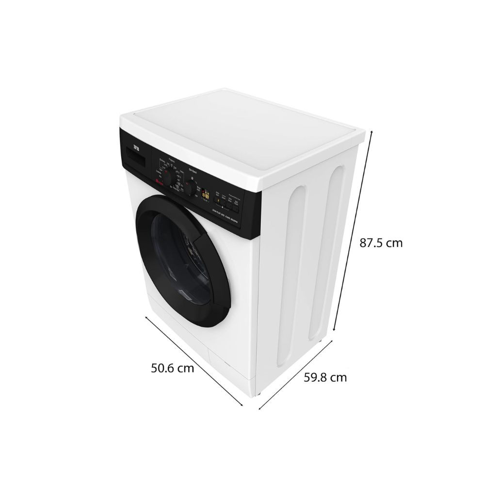 IFB 6 Kg 5 Star Fully Automatic Front Load Washing Machine 2X Power Steam DIVA PLUS BXS 6008 White  Black In-built Heater 4 years Comprehensive Warranty