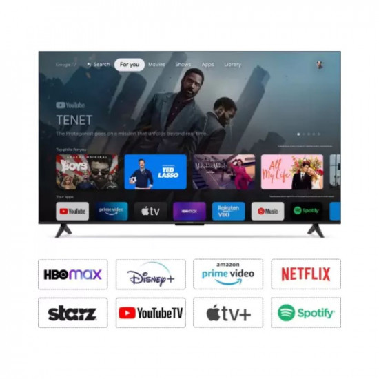 iFFALCON by TCL U62 139 cm 55 inch Ultra HD 4K LED Smart Google TV with Dolby Audio HDR10 iFF55U62JustHereRomiv