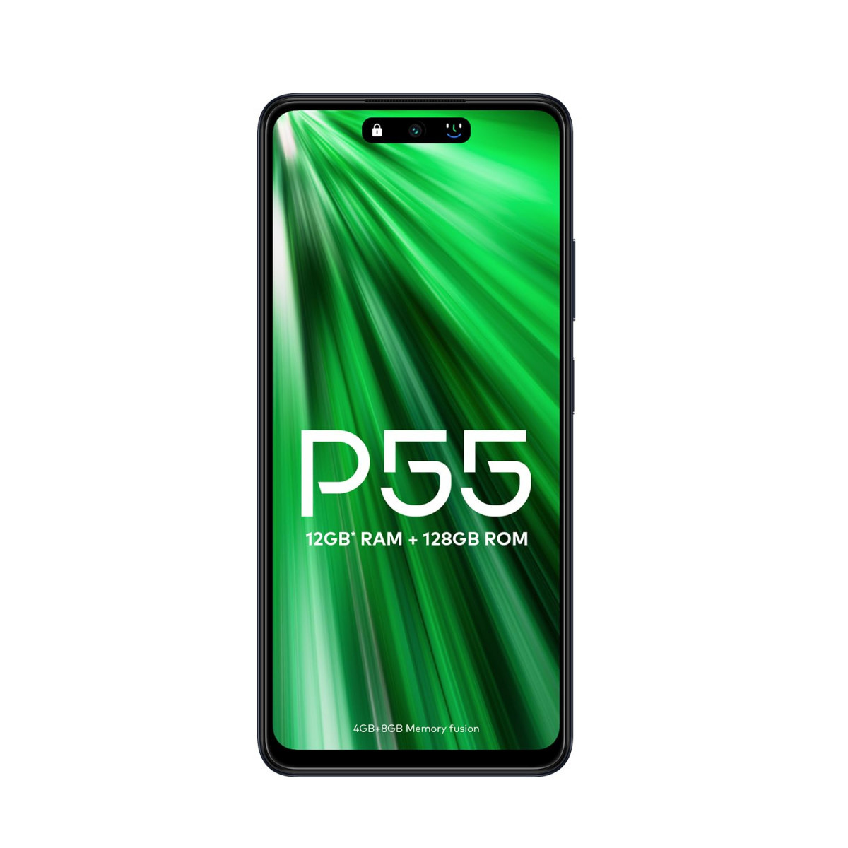 itel P55 4G  Upto 12GB RAM with Memory Fusion  128GB ROM 50MP AI Dual Rear Camera  8MP Front Camera 5000mAh Battery with 18W Charger  Dynamic BarUFS 22 Moonlit Black