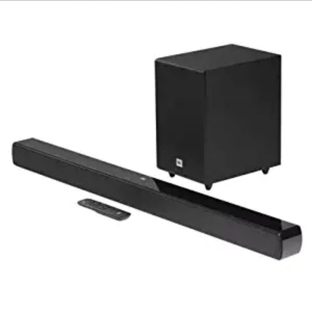 JBL Cinema SB140 with 110W Power Output Dolby Digital Embedded Wired Subwoofer for Extra Deep Bass Wireless Music Streaming via Bluetooth