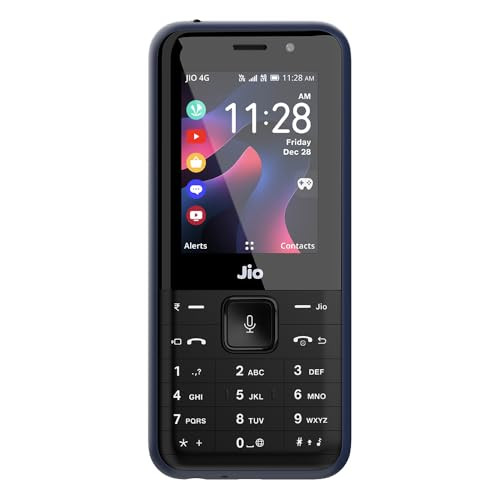 JioPhone Prima 2 4G Keypad Phone with Premium Design YouTube JioTV JioCinema JioSaavn JioPayUPI Video Calling LED Torch Digital Cameras  Locked for JioNetwork