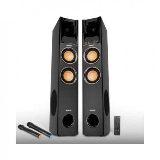 KRISHNA ZEBRONICS ZEB-OCTAVE with Dolby Audio 340 W Bluetooth Tower Speaker Black 20 Channel