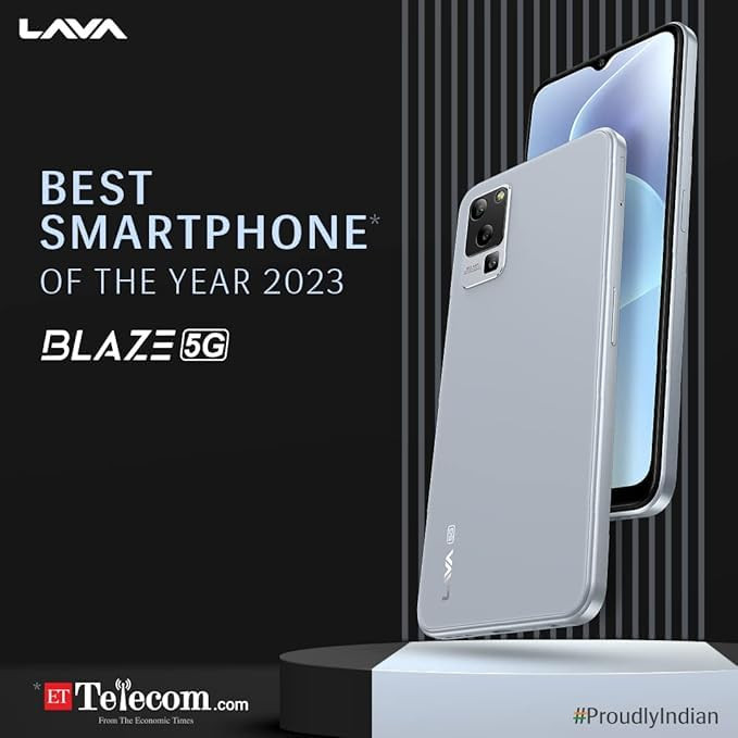 Lava Blaze 5G Glass Green 6GB RAM UFS 22 128GB Storage Segments Most Affordable 5G Smartphone Ultrafast Mediatek D700  50MP AI Triple Camera  5000 mAh  65 HD 90 Hz Display  Clean UI