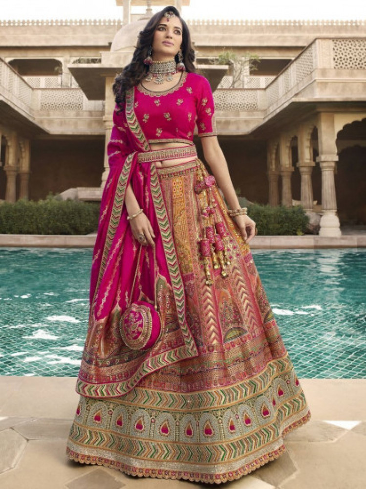 Arya Designs Saga Bridal Wear Lehenga Choli - db18548