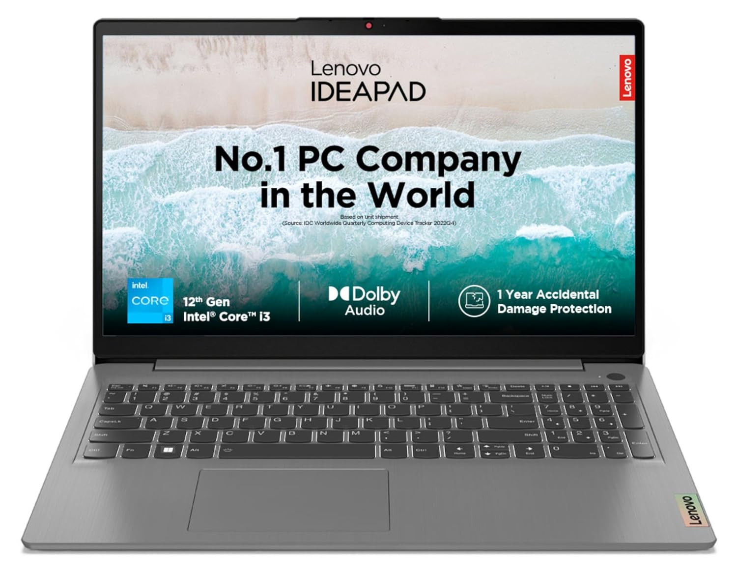 Lenovo IdeaPad Slim 3 Intel Core i3 12th Gen 156 inch 3962cm FHD Thin  Light Laptop 8GB512GB SSDWindows 11Office 20213months Game PassArctic Grey163Kg 82RK00VWIN