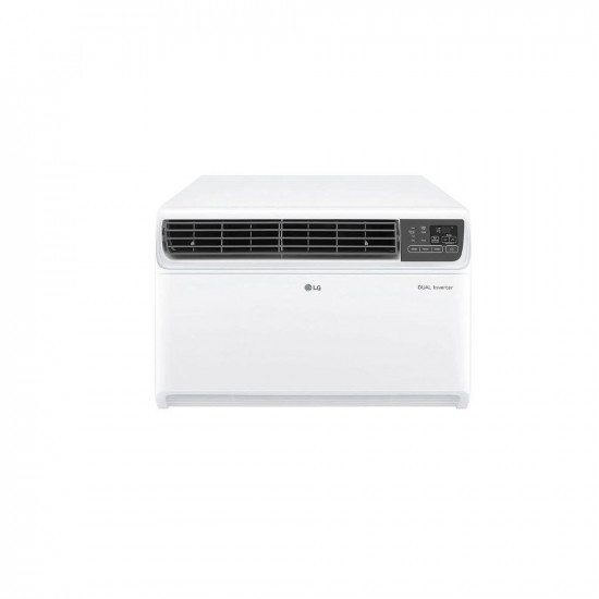 LG 15 Ton 3 Star DUAL Inverter Window AC Copper Convertible 4-in-1 cooling HD Filter 2022 Model PW-Q18WUXA White
