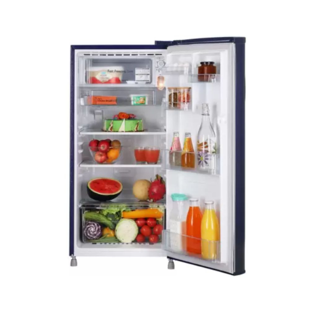 LG 185 L Direct Cool Single Door 1 Star Refrigerator Blue Jasmine GL-B199OBJB