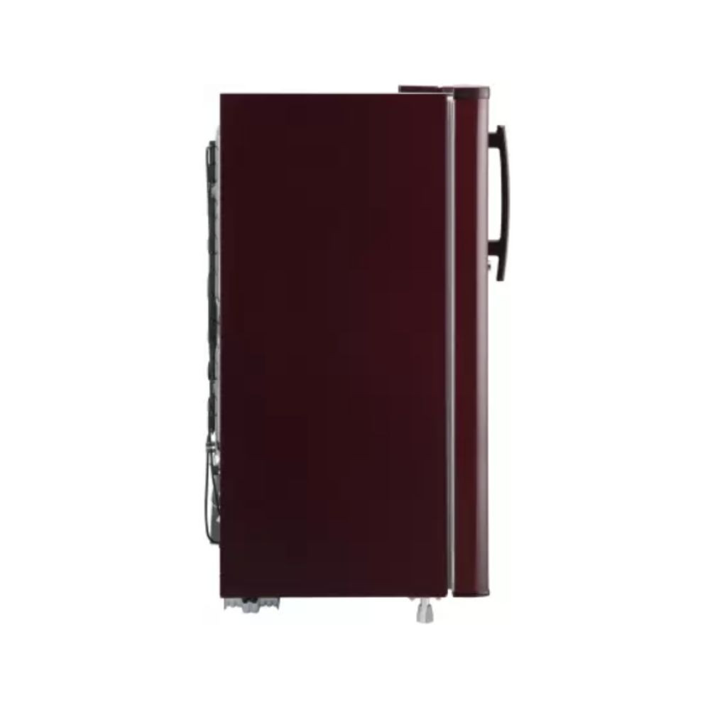 LG 185 L Direct Cool Single Door 2 Star Refrigerator Scarlet Jasmine GL-B199OSJC