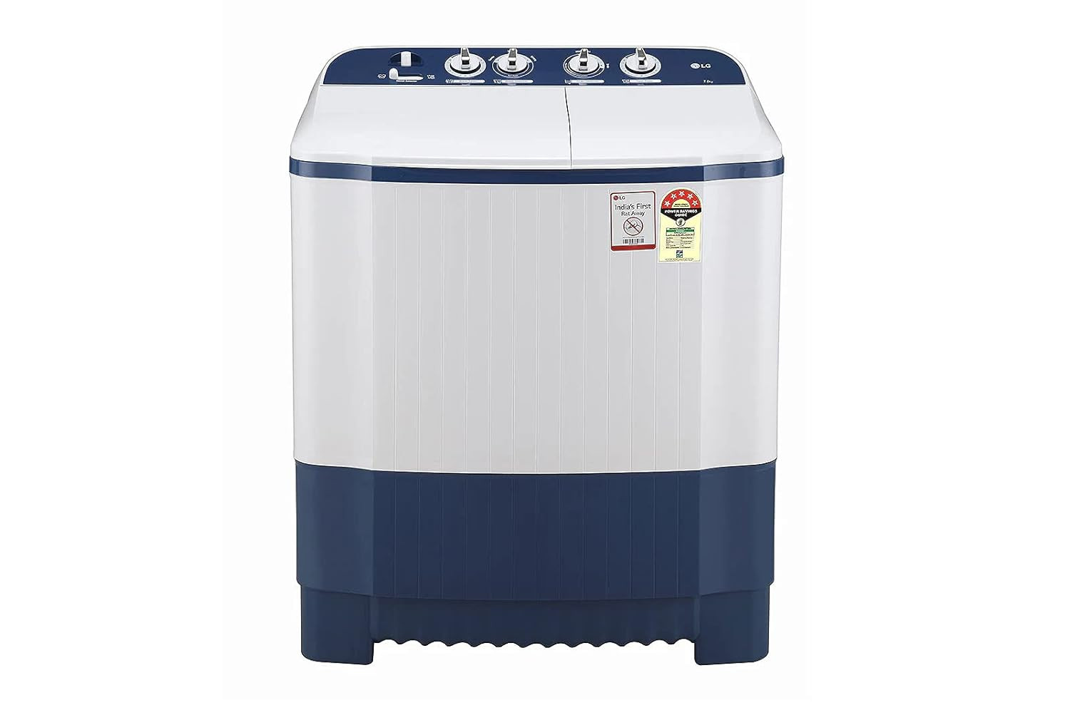 LG 7 Kg 5 Star Semi-Automatic Top Loading Washing Machine Appliance P7010NBAZ Dark Blue