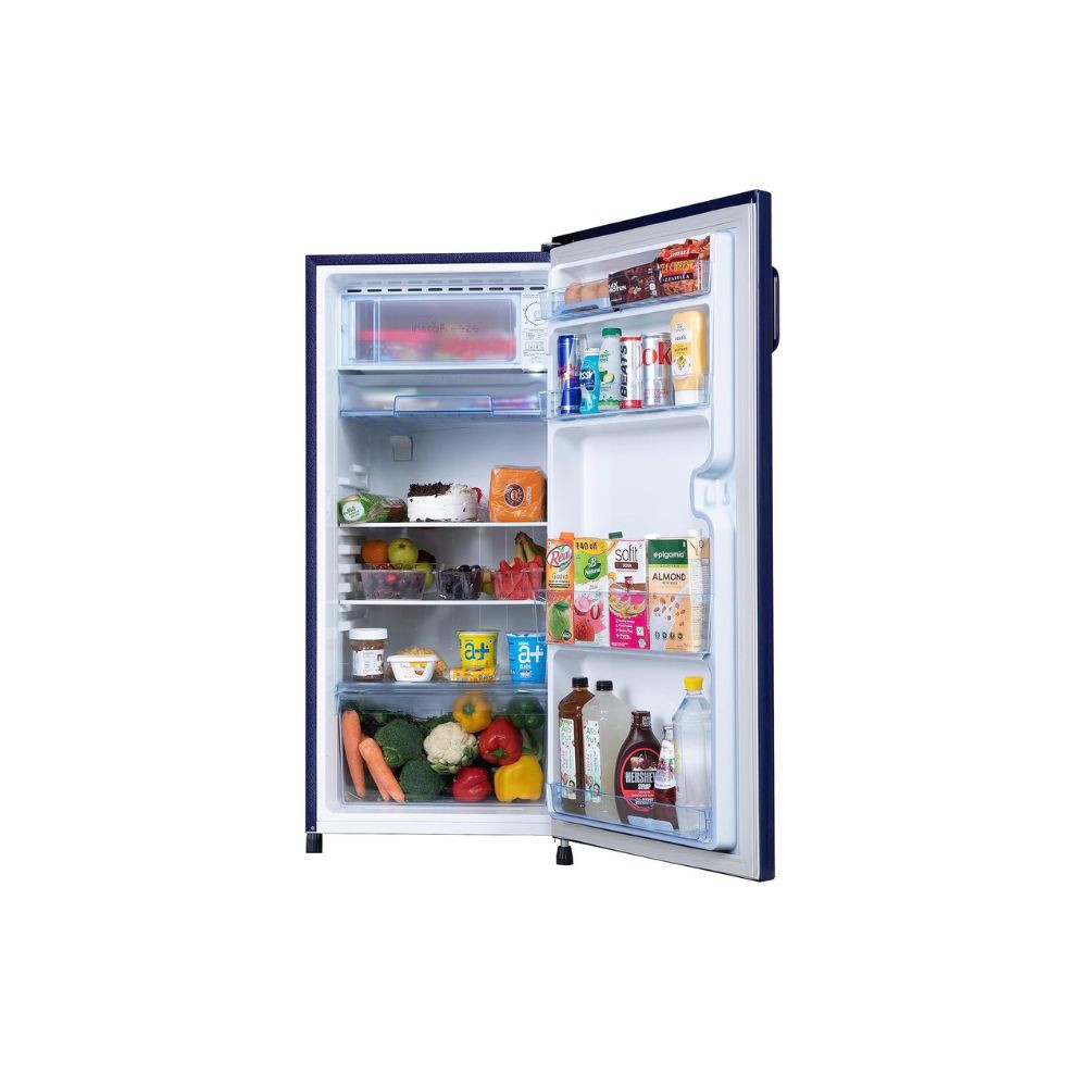 LLOYD 188L 3 Star Direct Cool Single Door Refrigerator TG FLORET BLUE-GLDC203SFBT4JC