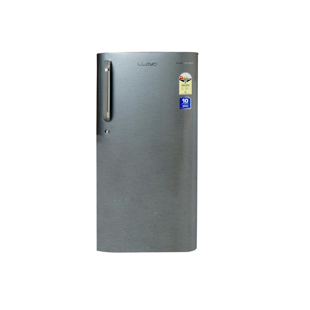 Lloyd Havells 188 L 1 Star Direct-Cool Single Door Refrigerator 2024 Model GLDC201GSST2JCStainless Steel