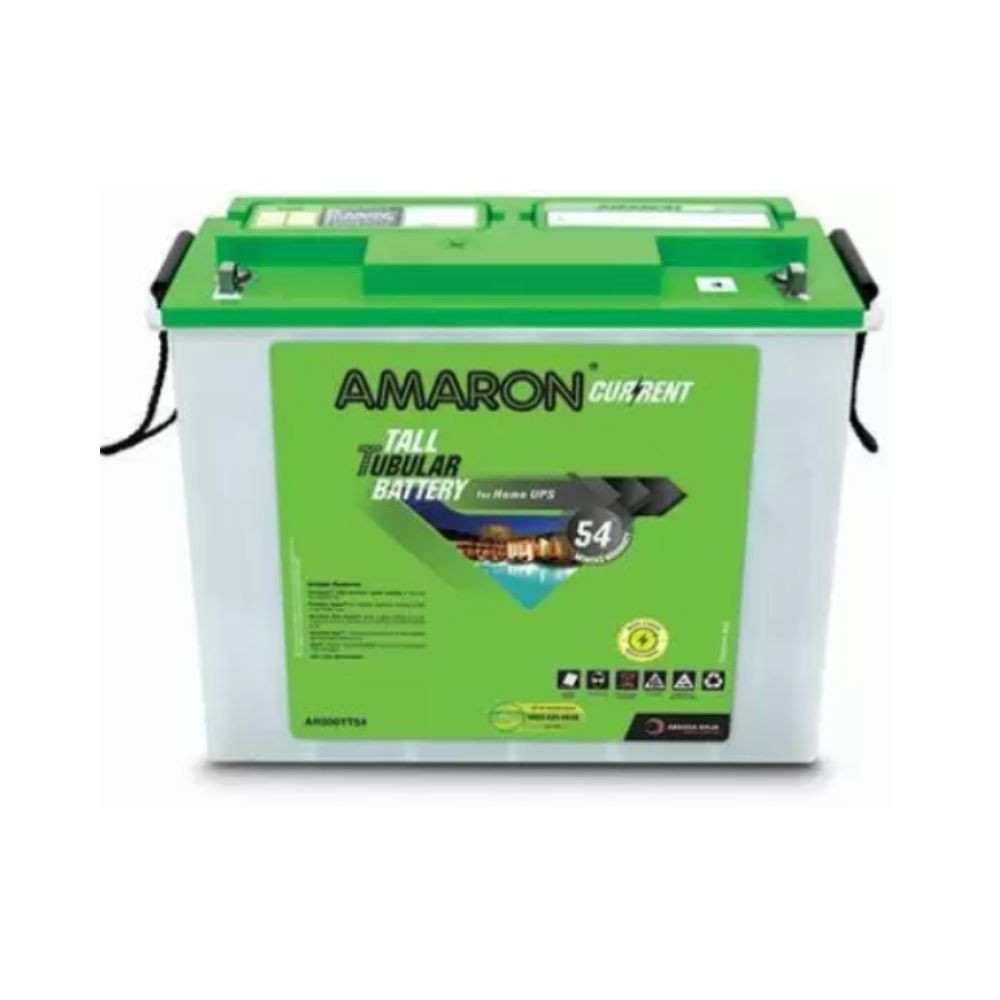 amaron AR200TT54 CURRENT Tall Tubular Battery - AAM-CR-AR200TT54 200ah Pure Sine Wave Inverter