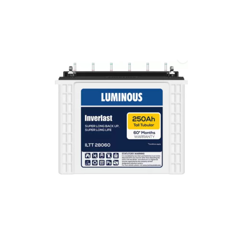 LUMINOUS ILTT28060 Tubular Inverter Battery 250Ah