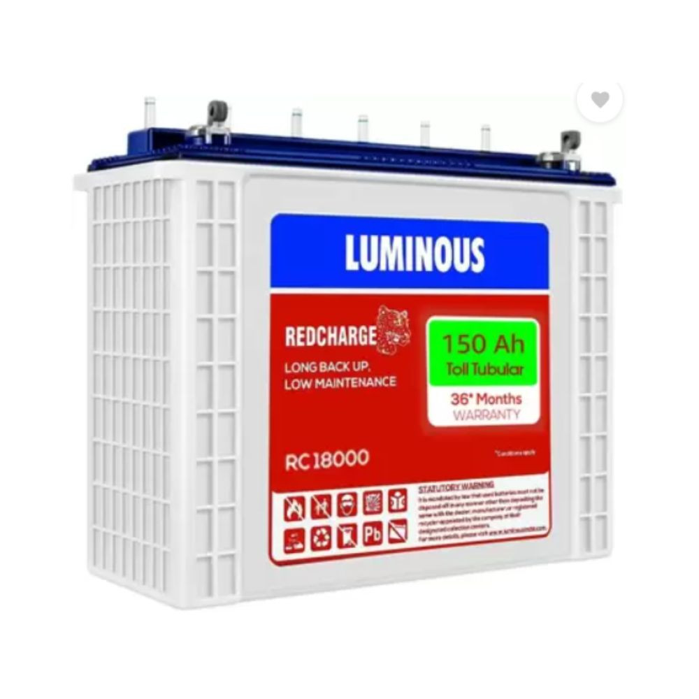 LUMINOUS RC18000 Eco Watt Neo 1050 Square Wave Inverter