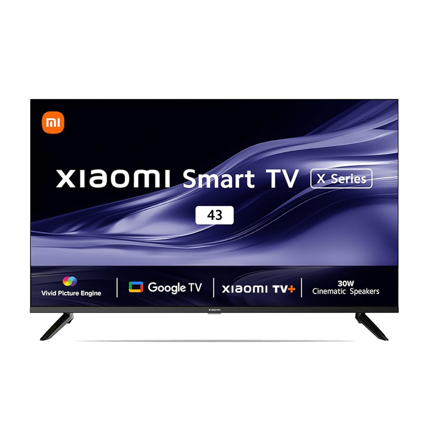 MI 108 cm 43 inches X Series 4K Ultra HD Smart Google TV L43M8-A2IN Black