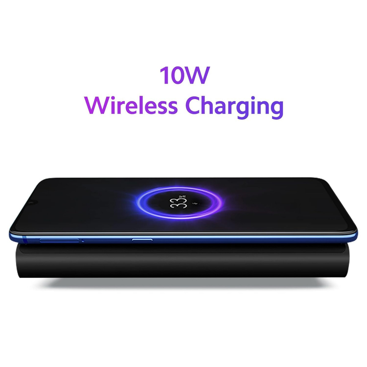 MI Lithium Ion Xiaomi Wireless Power Bank 10000mAh  225W Fast Charging USB-A  10W Wireless Charging  Two-Way Fast Charging