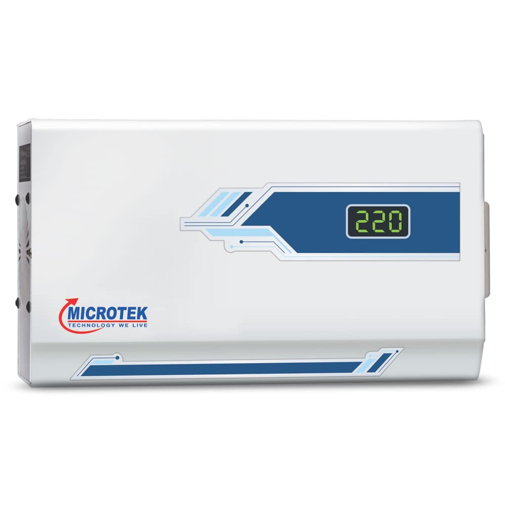 Microtek Pearl EM4130 Automatic Voltage Stabilizer for AC up to 15 ton 130V-300V