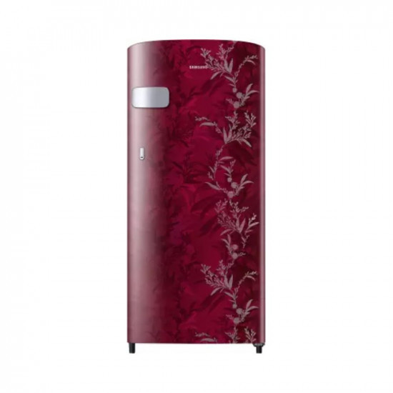 MKS SAMSUNG 183 L Direct Cool Single Door 1 Star Refrigerator Mystic Overlay Red RR19C2YCZ6RNL