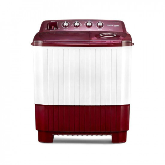 MKS Voltas Beko 72 kg Top Semi-Automatic Washing Machine WTT72BRTPRMDZ Burgundy