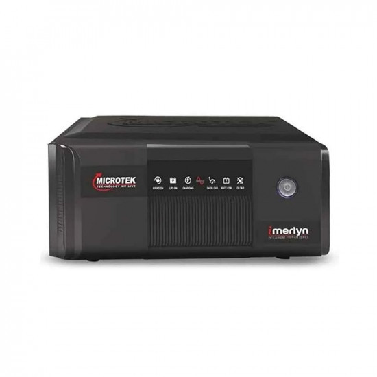 Moni Microtek iMerlyn 1850 1600VA 24V Black Advanced Digital Inverter with 2 Year Warranty  Support 2 Battery