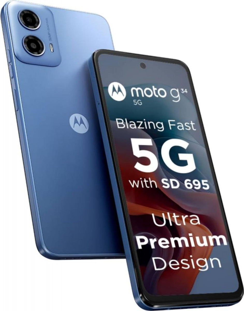 Motorola G34 5G Ice Blue 128 GB 4 GB RAM