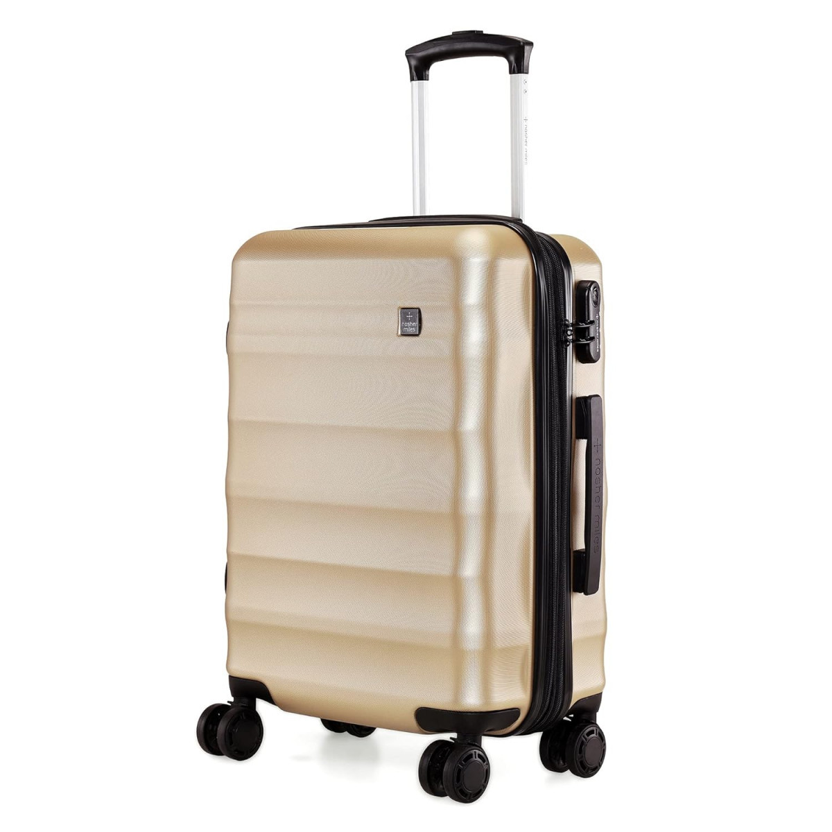 Nasher Miles Rome Expander Hard Side Cabin Luggage Bronze 20 Inch55CM TrolleyTravelTourist Bag