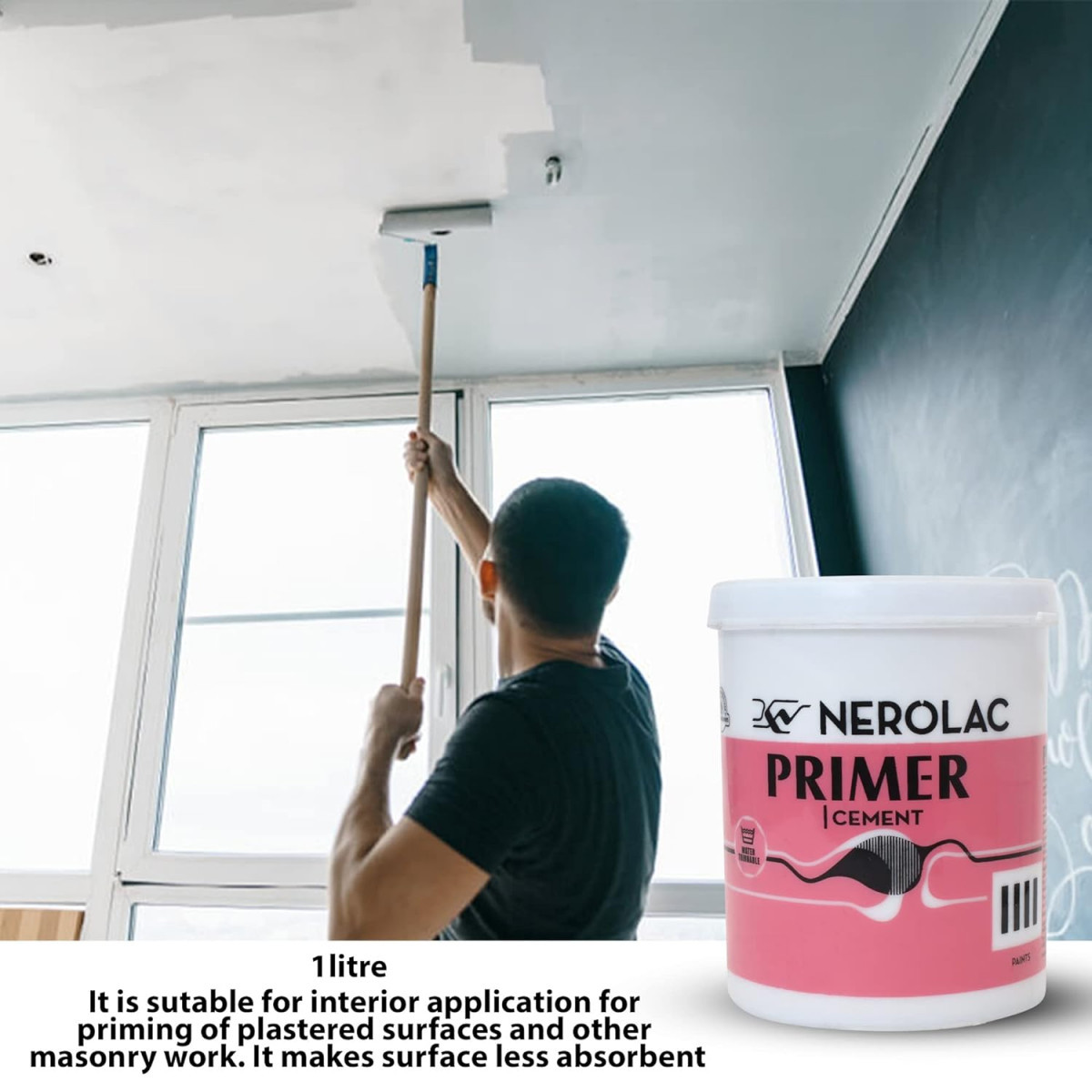 NEROLAC Premium Primer WT1Ltr