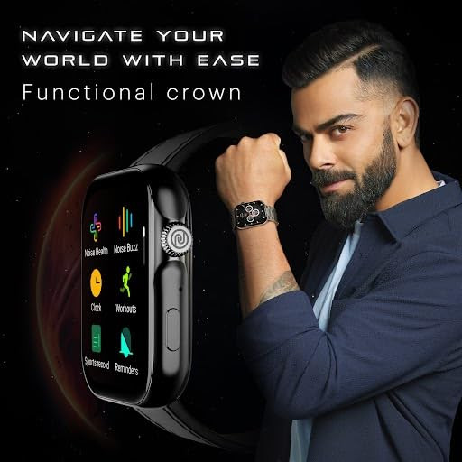 Noise ColorFit Ultra 3 Bluetooth Calling Smart Watch with Biggest 196 AMOLED Display