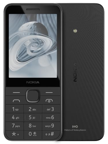 Nokia 220 4G  All-New 4G Keypad Phone with Dual SIM Built-in UPI App Wireless FM Radio MP3 Player Bluetooth  USB Type C  Black