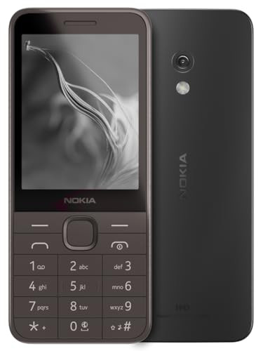 Nokia 235 4G  All-New Keypad Phone with Dual SIM Scan  Pay UPI Rear Camera Wireless FM Radio MP3 Player Bluetooth  USB Type C  Black