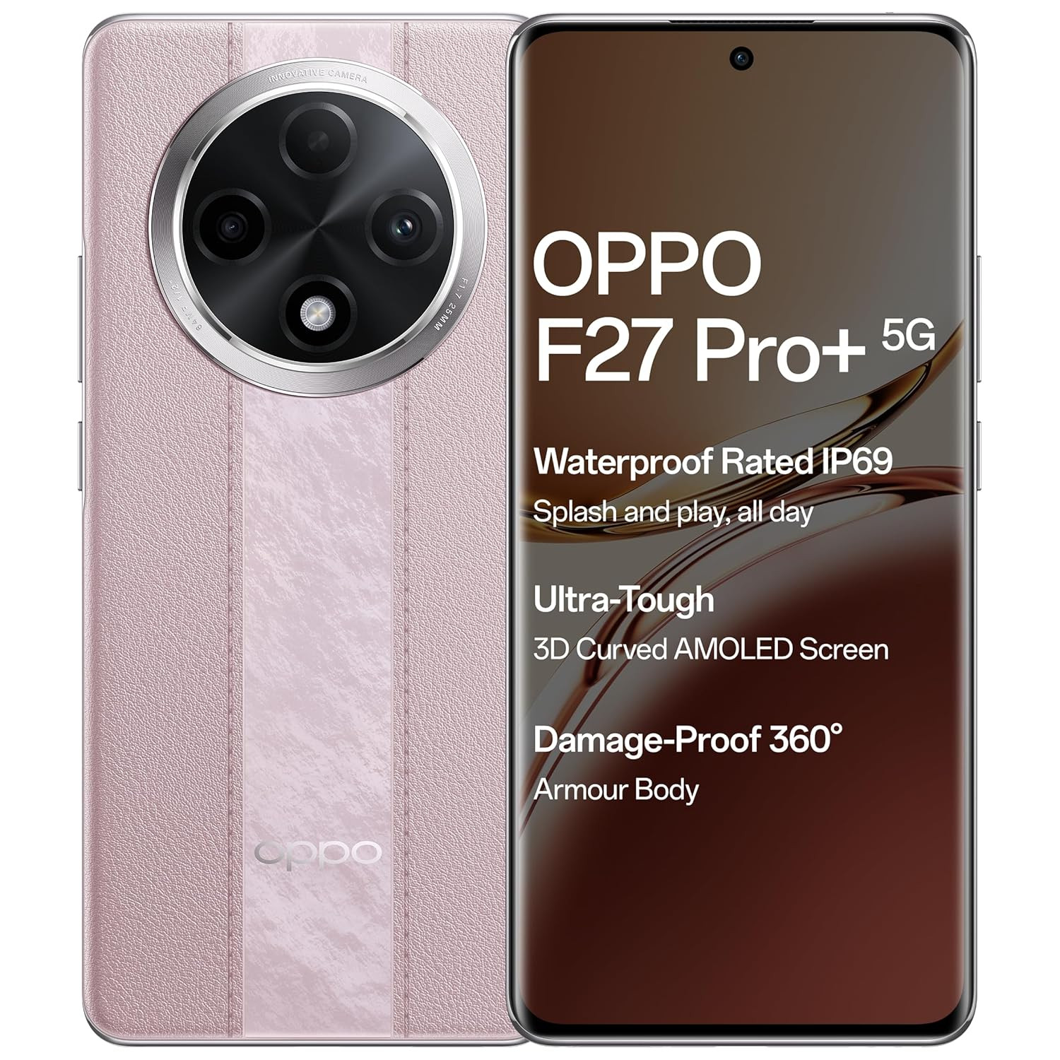 OPPO F27 Pro 5G Dusk Pink 8GB RAM 128GB Storage