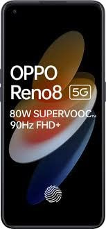 Oppo Reno8 5G Shimmer Black 128 GB 8 GB RAM