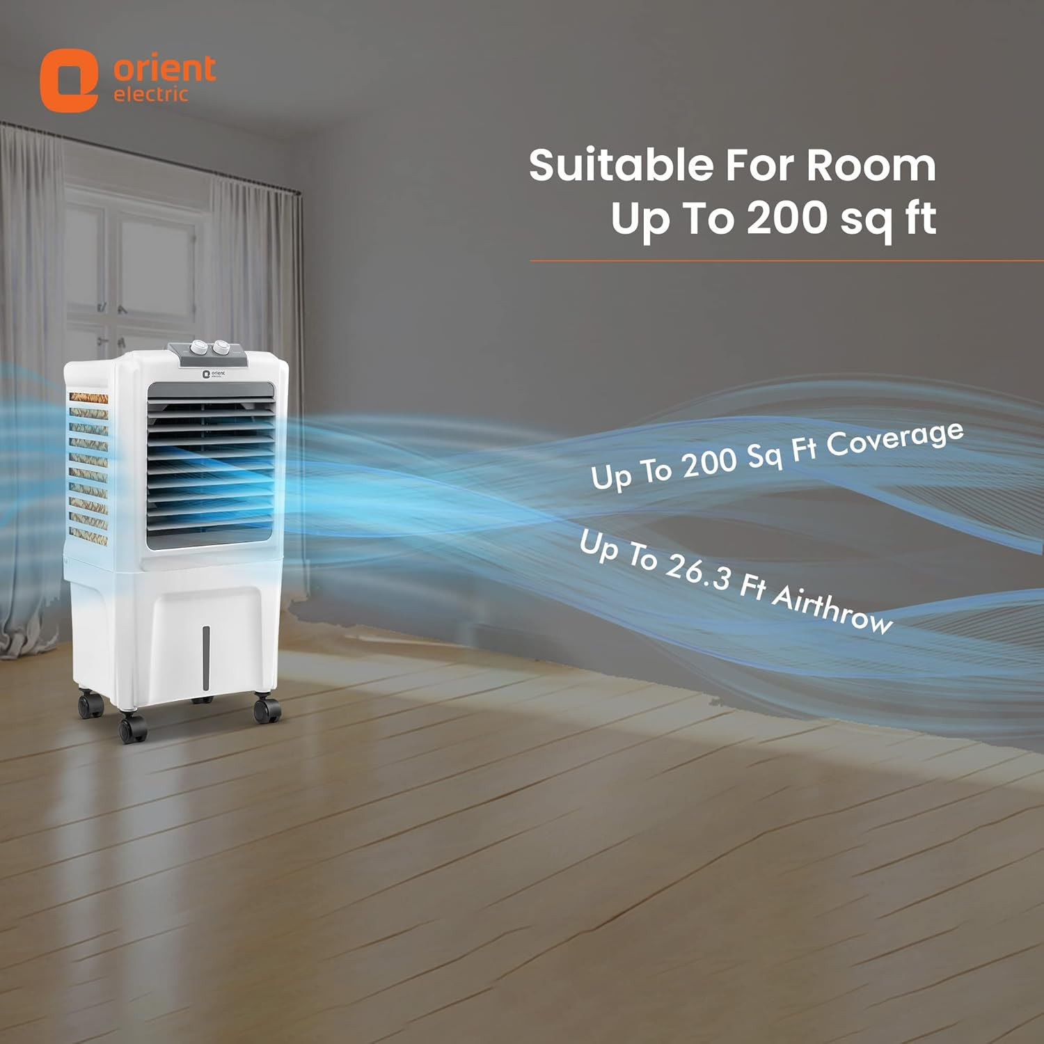 Orient Electric Aerocool 40L Personal Air Cooler White