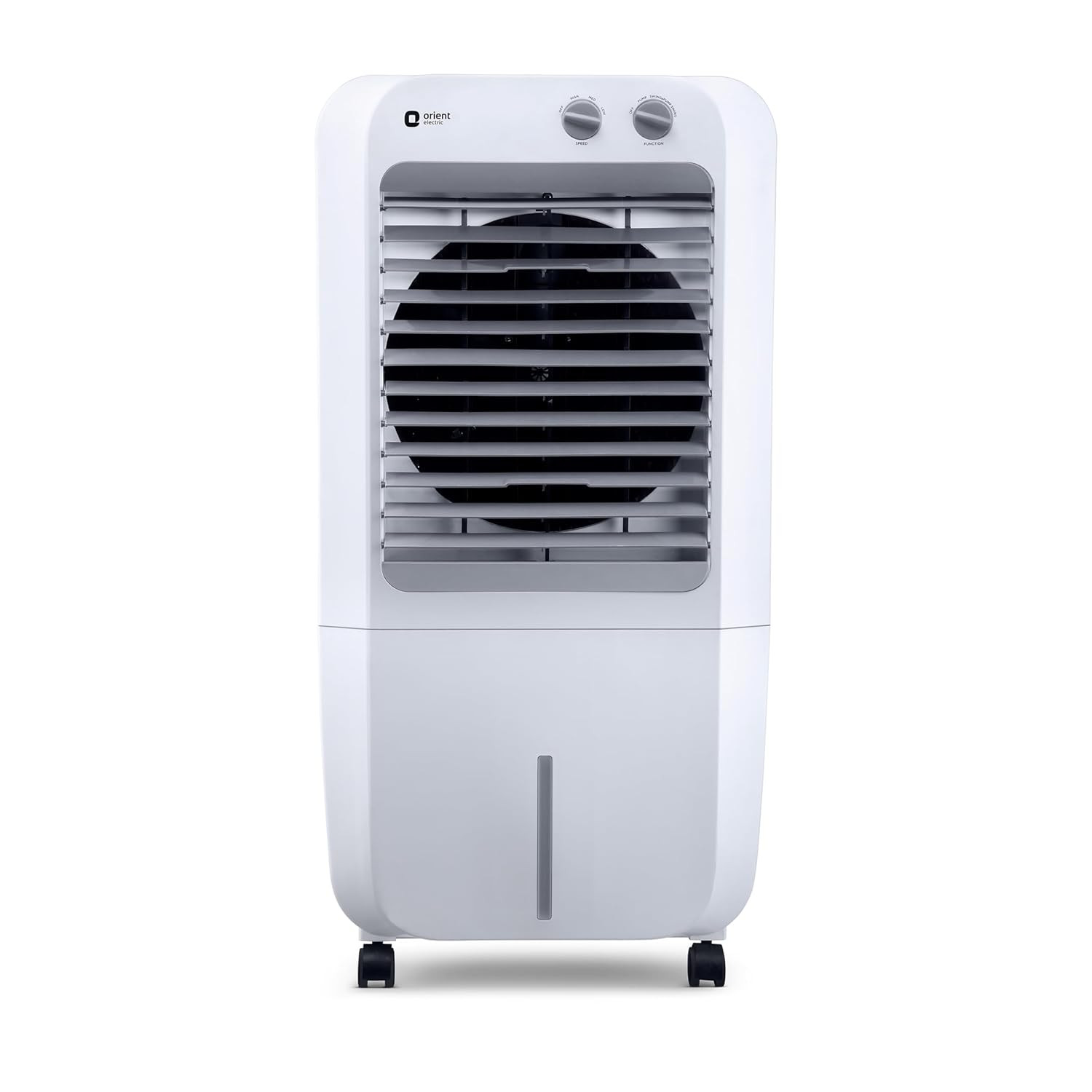 Orient Electric Aeroquid 46L Personal Cooler  8m Air Throw Distance  150W Power Consumption  4 Way Cooling  1 Year Product Warranty  White