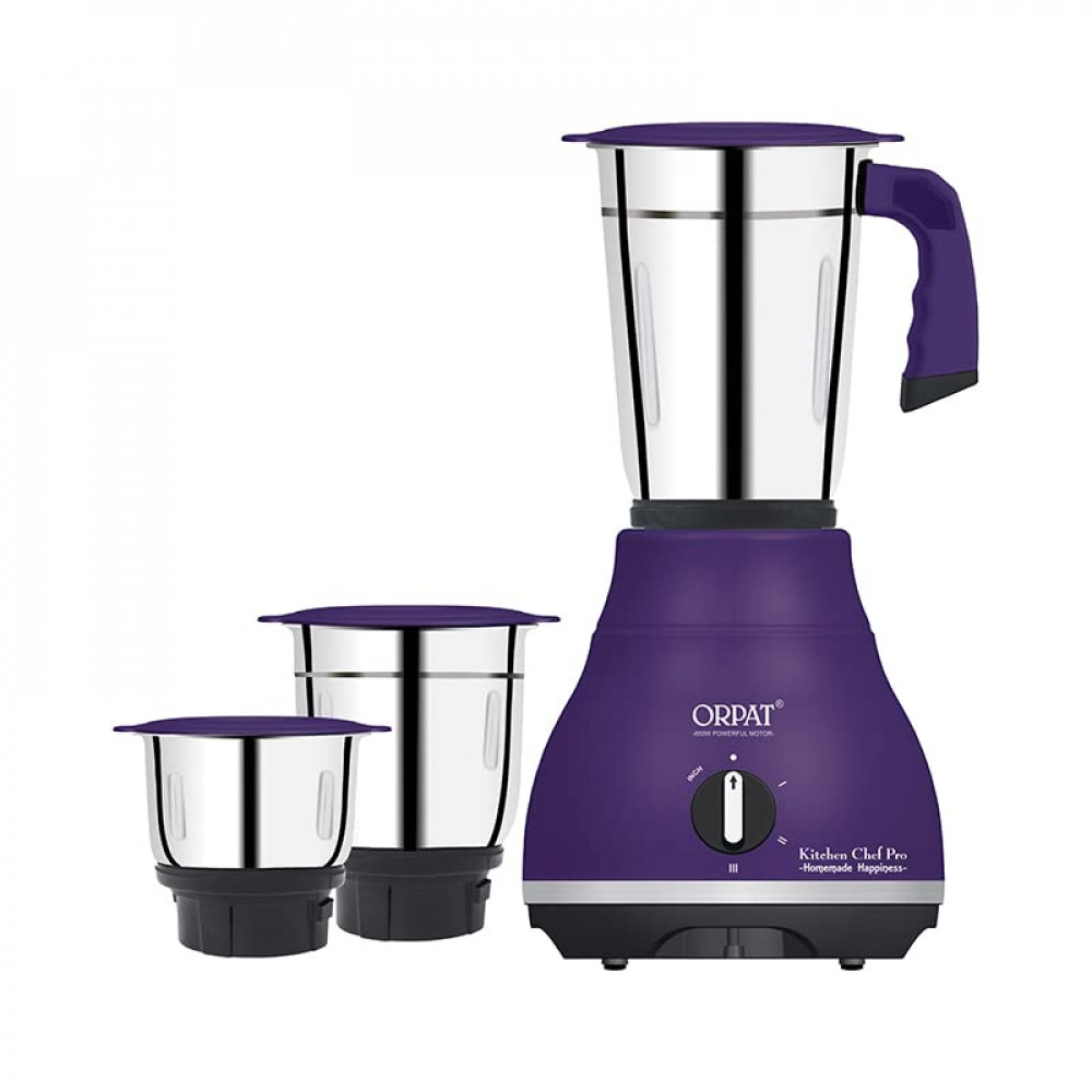 Orpat Mixer Grinder Kitchen Chef Pro 650W Violet