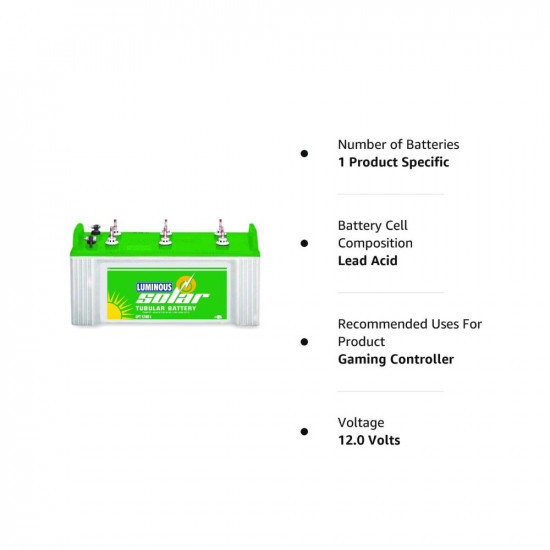 Palak Luminous Solar 40 Ah Tubular Battery