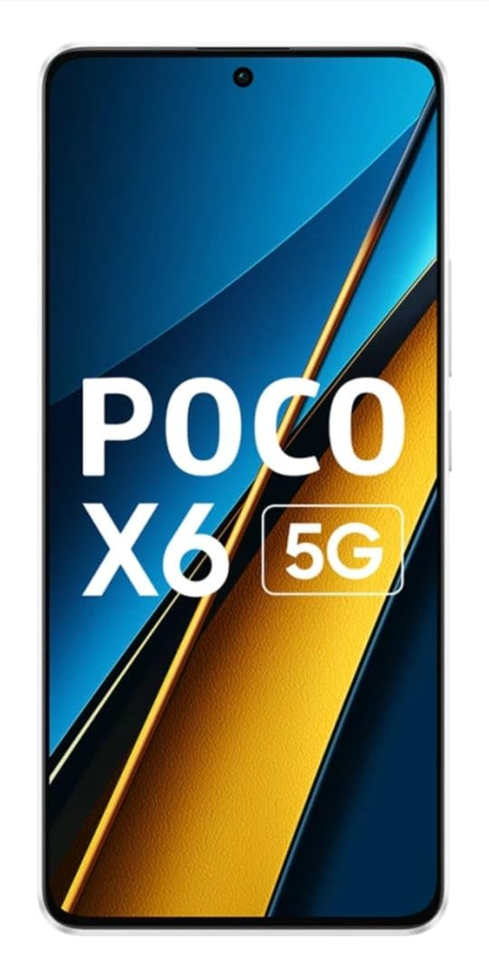 POCO X6 5G Snowstorm White 12 GB RAM 512 GB ROM