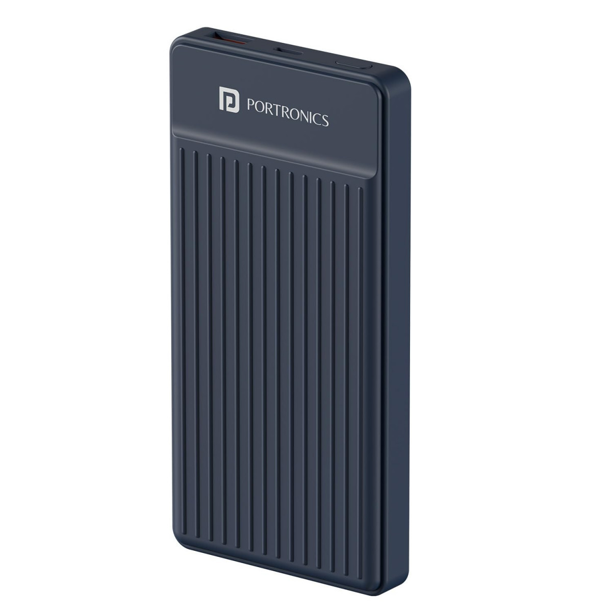Portronics Luxcell B12 10000mAh Ultra Slim Power Bank with USB-A Output Port  Type C Input Port
