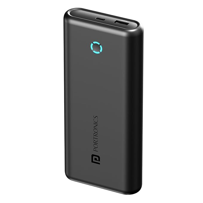 Portronics PowerPod 20K Advanced 20000 mAh Power Bank with 225W Max Output Fast Charging Power Bank