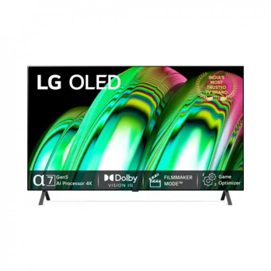 PPI LG 164 cm 65 inch OLED Ultra HD 4K Smart WebOS TV Pixel Dimming  Magic Remote OLED65A2PSA